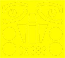 Mask 1/72 EE F.2A Lightning (AIRF)