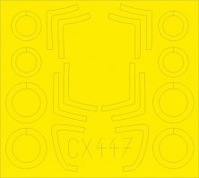 Mask 1/72 MiG-29 Izdelye 9-13