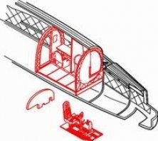 1/48 Vickers Wellington Mk.Ic interior set