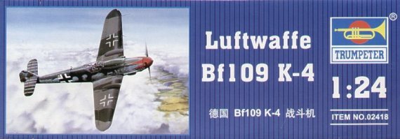 Trumpeter Messerschmitt Bf-109K-4 1/24