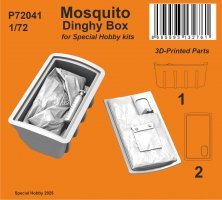 1/72 Mosquito Dinghy Box for Special Hobby