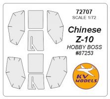 1/72 Chinese Z-10 paint masks