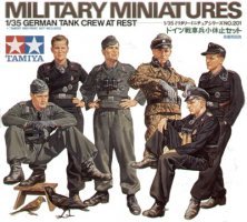 Tamiya German WWII Tank Crew Figures 1/35