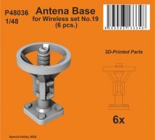 1/48 Antena Base for wirelessm set No.19.