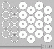 Sd.Kfz.250 wheel mask  (DRA)
