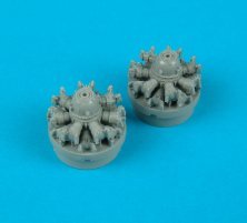 C-47 Dakota engines (for Italeri)