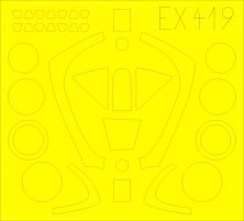 Mask 1/48 RF-80 (HOBBYB)