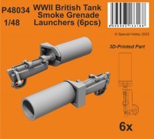1/48 British Tank Smoke Grenade Launchers WWII