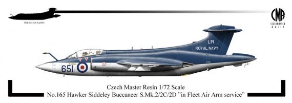 1/72 H.Sideeley Buccaneer S.2 FAA versions