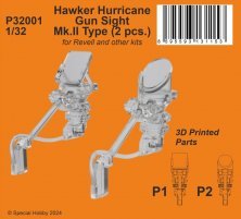 1/32 Hawker Hurricane Mk.II Gun Sight for Revell