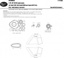 1/72 X-35 JSF BASIC kabuki masks