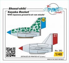 1/48 Shusui-shiki Kayaku Rocket WWII, 2 pcs.