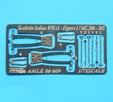 1/72 Seatbelts ITALIAN AF WWII  Fighters for Macchi C.200/C.205