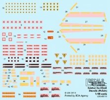 1/48 Sukhoi Su-22M4 stencils