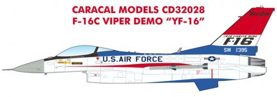 1/32 Demo F-16C