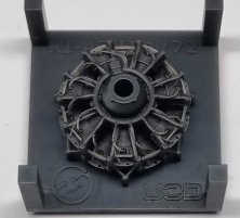 1/72 Nakajima Ki-43-II Hayabusa Ha-115 engine