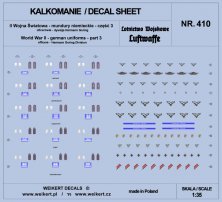1/35 German Uniforms WWII Hermann Goring div. part 3 decal