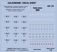 1/35 German Uniforms WWII HEER decal