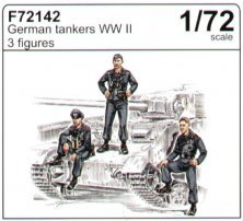 CMK Figurines Tankistes Allemands WWII 1/72