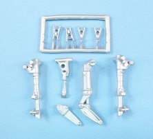 1/32 De Havilland DH.100 Vampire F Mk.3, FB Mk.5 Landing Gear