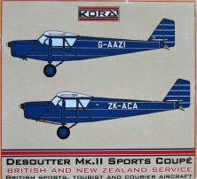 1/72 Descoutter Mk.II Sports Coupe (British&NZ)