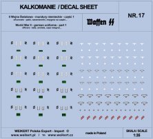 1/35 German Uniforms WWII part 1 decal