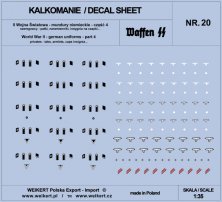 1/35 German Uniforms WWII part 4 decal