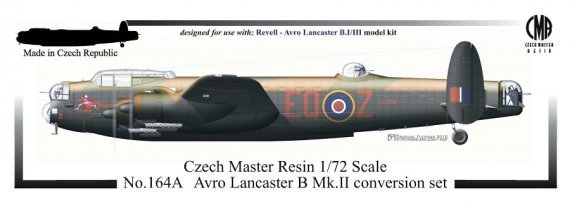 1/72 Avro Lancaster B.Mk.II  Conv.Set (REVELL)