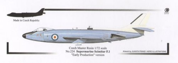 1/72 Supermarine Scimitar F.1 (Early Production)