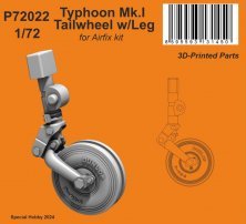 1/72 Typhoon Mk.I Tailwheel with Leg for Airfix
