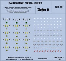 1/35 German Uniforms WWII part 2 decal