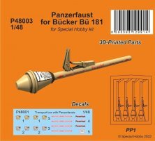 1/48 Panzerfaust for Bucker Bu 181