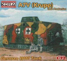 1/72 A7V Krupp Late
