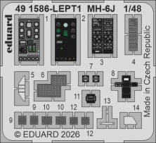Eduard Set MH-6J pour ICM 1/48