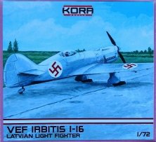 1/72 VEF Irbitis I-16 Latvian Light Fighter