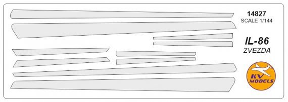 1/144 Ilyushin IL-86 anti-ice system masks