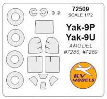 1/72 Yakovlev Yak-9 masks