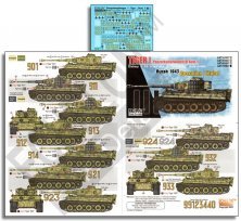 1/72 3. SS-Schw.Pz.Rgt. Tiger Is Kursk 1943 Operation Citadel