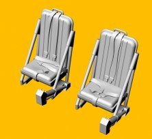 1/72 Scout/Wasp seat, 2 pcs.