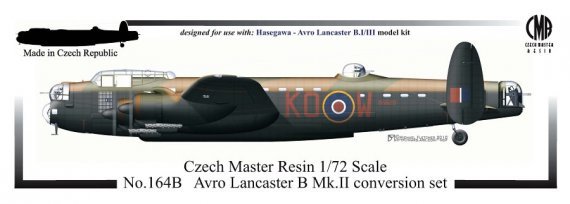 1/72 Avro Lancaster B.Mk.II  Conv.Set (HAS)