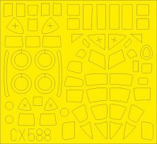 Mask 1/72 Beaufort Mk.I