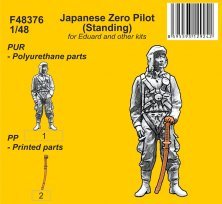 1/48 Japanese Zero Pilot