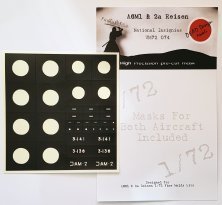 1/72 Mitsubishi A6M1/2a Reisen National Insignias paint masks