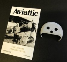 1/32 Fokker E.V/D.VIII cowling for Avis and Mikro Mir