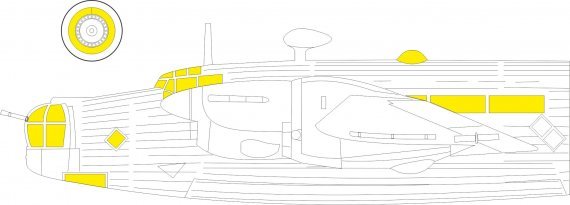 Mask 1/72 Wellington Mk.II