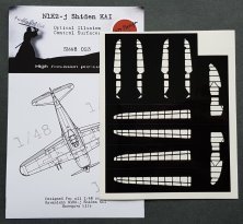 1/48 Kawanishi N1K2-J Shiden Kai 3D/optical illusion paint mask