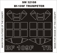 Montex Masques peinture Bf-109F 1/32 Trumpeter