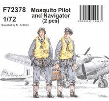 1/72 Mosquito Pilot and Navigator