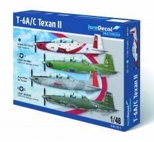 Isradecal T-6A/C Texan II 1/48 - Décals 4 versions Isradecal T-6A/C Texan II 1/48 - Décals 4 versions
