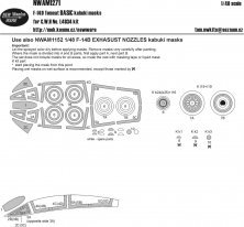 1/48 Mask F-14D Tomcat BASIC for GWH